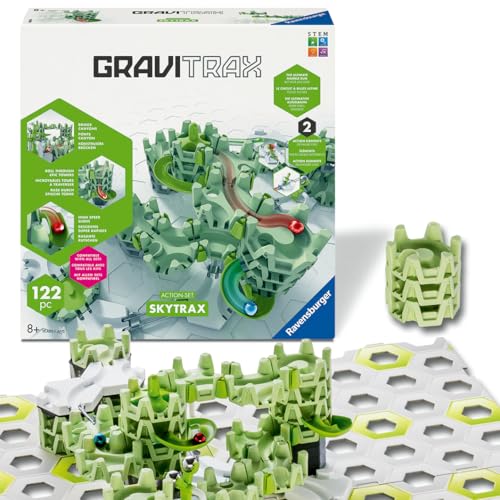 Ravensburger GraviTrax Action-Set Skytrax Innovative Kugelbahn neuen Funktionen Murmelbahn & Konstruktionsspielzeug ab 8 Jahren, kombinierbar mit Allen GraviTrax Produkten Ravensburger GraviTrax Action-Set Skytrax Innovative Kugelbahn neuen Funktionen Murmelbahn & Konstruktionsspielzeug ab 8 Jahren, kombinierbar mit Allen GraviTrax Produkten von Ravensburger