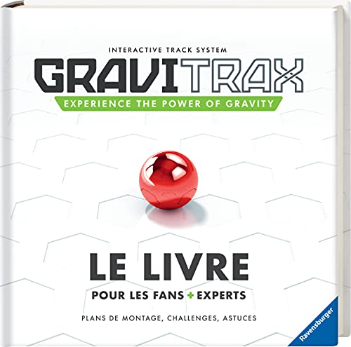 Ravensburger GraviTrax Buch – 110 Seiten mit Tipps und Herausforderungen – STEM Bauspiel – Kreativer Murmelbahn ab 8 Jahren von Ravensburger