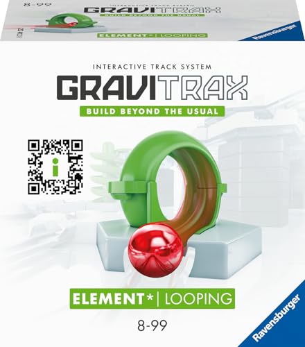 Ravensburger GraviTrax Element Looping 22412 - Erweiterung für deine Kugelbahn - Murmelbahn und Konstruktionsspielzeug ab 8 Jahre von Ravensburger