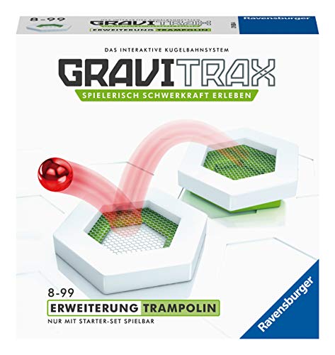 Ravensburger GraviTrax Erweiterung Trampolin - Ideales Zubehör für spektakuläre Kugelbahnen, Konstruktionsspielzeug für Kinder ab 8 Jahren von Ravensburger