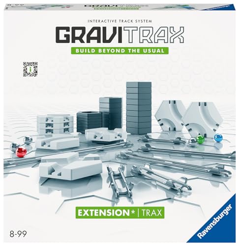 Ravensburger GraviTrax Extension Trax 22414 - GraviTrax Erweiterung für Deine Kugelbahn - Murmelbahn und Konstruktionsspielzeug ab 8 Jahren, GraviTrax Zubehör kombinierbar mit Allen Produkten von Ravensburger