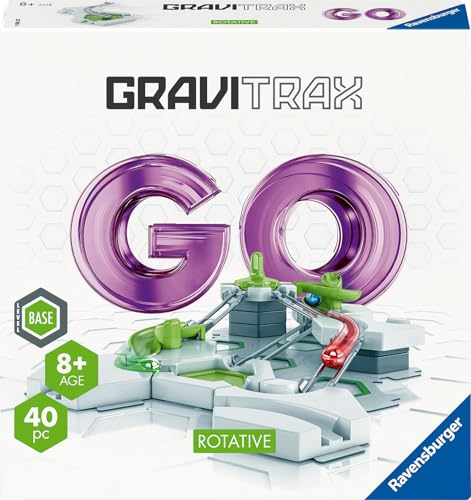 Ravensburger GraviTrax GO Rotative - Kleines GraviTrax Starterset für Deine Kugelbahn - Murmelbahn und Konstruktionsspielzeug ab 8 Jahre - 23703 von Ravensburger