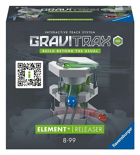 Ravensburger GraviTrax PRO Element Releaser 27486 - Erweiterung für deine Kugelbahn - Murmelbahn und Konstruktionsspielzeug ab 8 Jahre, Grey von Ravensburger