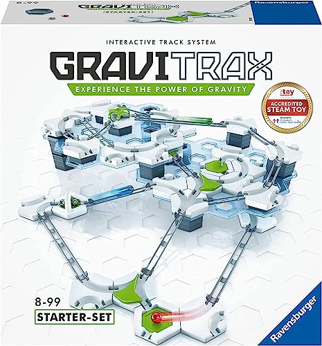 GraviTrax 27597 Starter Kit STEM Activity,White, grün von Ravensburger