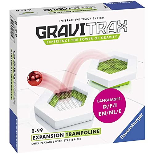 Ravensburger 4005556276219 GraviTrax Trampoline Baukasten, 7.5 Inch von Ravensburger