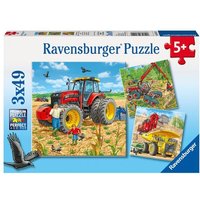 Puzzle Ravensburger Große Maschinen 3 X 49 Teile von Ravensburger