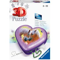 3D Puzzle Ravensburger Herzschatulle Pferde 54 Teile von Ravensburger