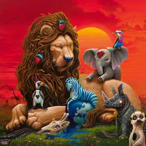 Ravensburger Hope for Tomorrow 500 Teile Puzzle | Surreale Wildlife Art von Dulk | Premium Qualität | umweltfreundliche Materialien von Ravensburger