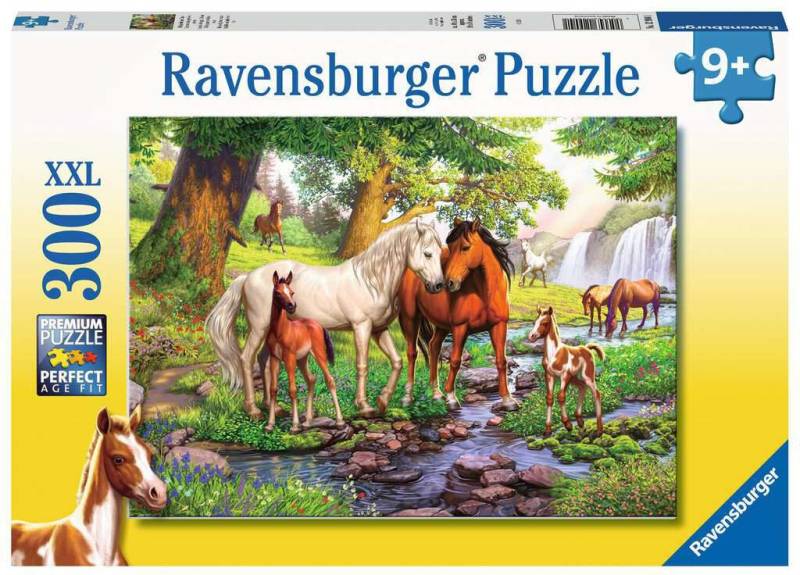 Ravensburger Horses By The Stream Puzzle 300 Teile von Ravensburger