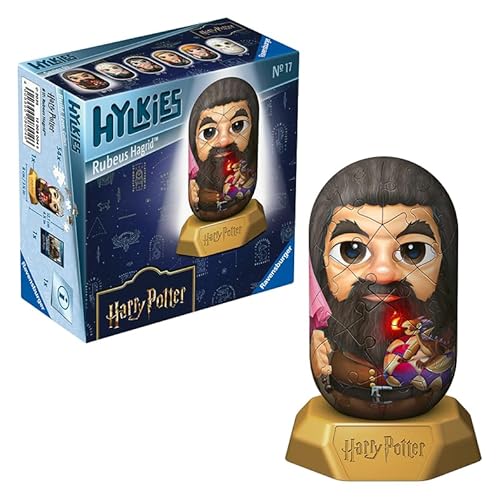 Ravensburger Hylkies: Harry Potter Sammelfiguren zum selbst zusammenbauen - Figur #17 - Rubeus Hagrid - Aufbauen, Verlieben, Sammeln - Mini-Figuren für Fans von Hogwarts von Ravensburger