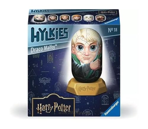 Ravensburger Hylkies: Harry Potter Sammelfiguren zum selbst zusammenbauen - Figur #18 - Draco Malfoy - Aufbauen, Verlieben, Sammeln - Mini-Figuren für Fans von Hogwarts von Ravensburger