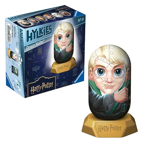 Ravensburger Hylkies: Harry Potter Sammelfiguren zum selbst zusammenbauen - Figur #18 - Draco Malfoy - Aufbauen, Verlieben, Sammeln - Mini-Figuren für Fans von Hogwarts von Ravensburger