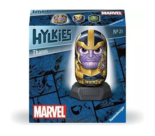 Ravensburger Hylkies: Marvel Sammelfiguren zum selbst zusammenbauen - Figur #23 - Thanos - Aufbauen, Verlieben, Sammeln - Mini-Figuren für Fans der Marvel Avengers von Ravensburger