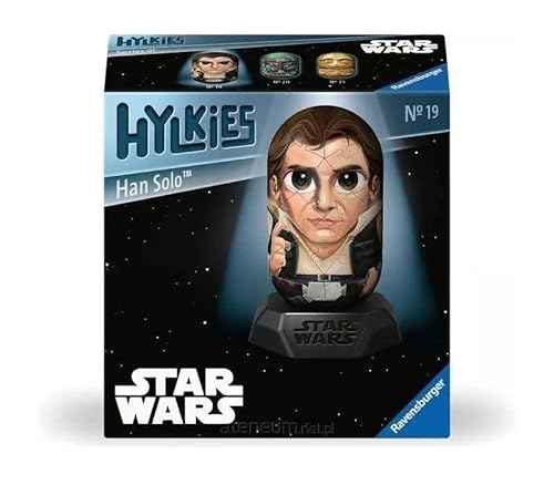 Ravensburger Hylkies: Star Wars Sammelfiguren zum selbst zusammenbauen - Figur #19 - Han Solo - Aufbauen, Verlieben, Sammeln - Mini-Figuren für Fans von Star Wars von Ravensburger