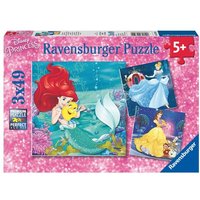 Puzzle Ravensburger DPR: Abenteuer der Prinzessinnen 3 X 49 Teile von Ravensburger