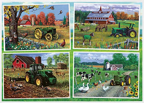 Ravensburger John Deere Classic 500 Teile Großformat Puzzle für Erwachsene – 16837 – Jedes Teil ist einzigartig, Softclick Technologie bedeutet, DASS Teile zusammenpassen von Ravensburger