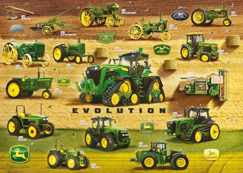 Ravensburger John Deere Legacy 1000 Teile Puzzle für Erwachsene – 12000384 – Handwerkliches Werkzeug, Made in Germany, jedes Teil passt perfekt zusammen von Ravensburger