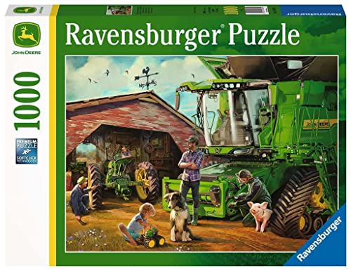 Ravensburger John Deere Then & Now 1000 Piece Jigsaw Puzzles for Adults & Kids Age 12 Years Up von Ravensburger