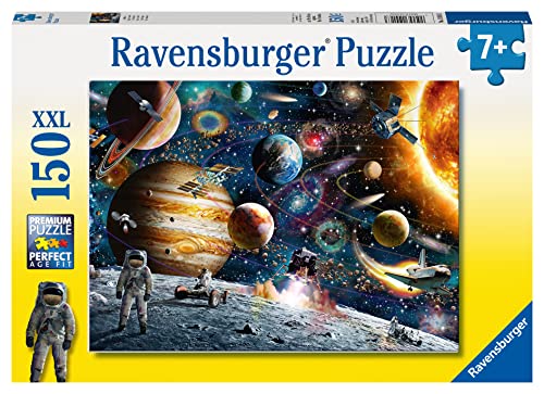 Ravensburger Kinderpuzzle - 10016 Im Weltall - Weltraum-Puzzle für Kinder ab 7 Jahren, mit 150 Teilen im XXL-Format von Ravensburger