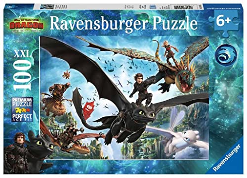 Ravensburger Kinderpuzzle 10955 - Dragons: Die verborgene Welt - 100 Teile Ravensburger Kinderpuzzle 10955 - Dragons: Die verborgene Welt - 100 Teile von Ravensburger