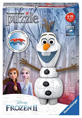 Ravensburger Kinderpuzzle 11157 - Frozen 2: Olaf - 54 Teile 3D Puzzle Ravensburger Kinderpuzzle 11157 - Frozen 2: Olaf - 54 Teile 3D Puzzle von Ravensburger
