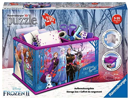 Ravensburger Kinderpuzzle 12122 - Frozen 2: Aufbewahrungsbox - 216 Teile 3D Puzzle von Ravensburger