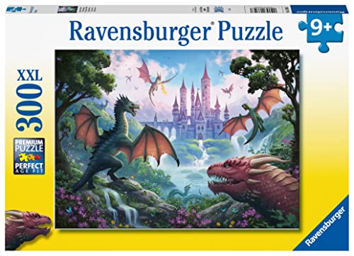 Ravensburger 13356 Drache Kinderpuzzle-13356 Magischer Drache-300 Teile Puzzle für Kinder ab 9 Jahren von Ravensburger