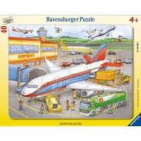 Rahmenpuzzle Ravensburger Kleiner Flugplatz 40 Teile von Ravensburger