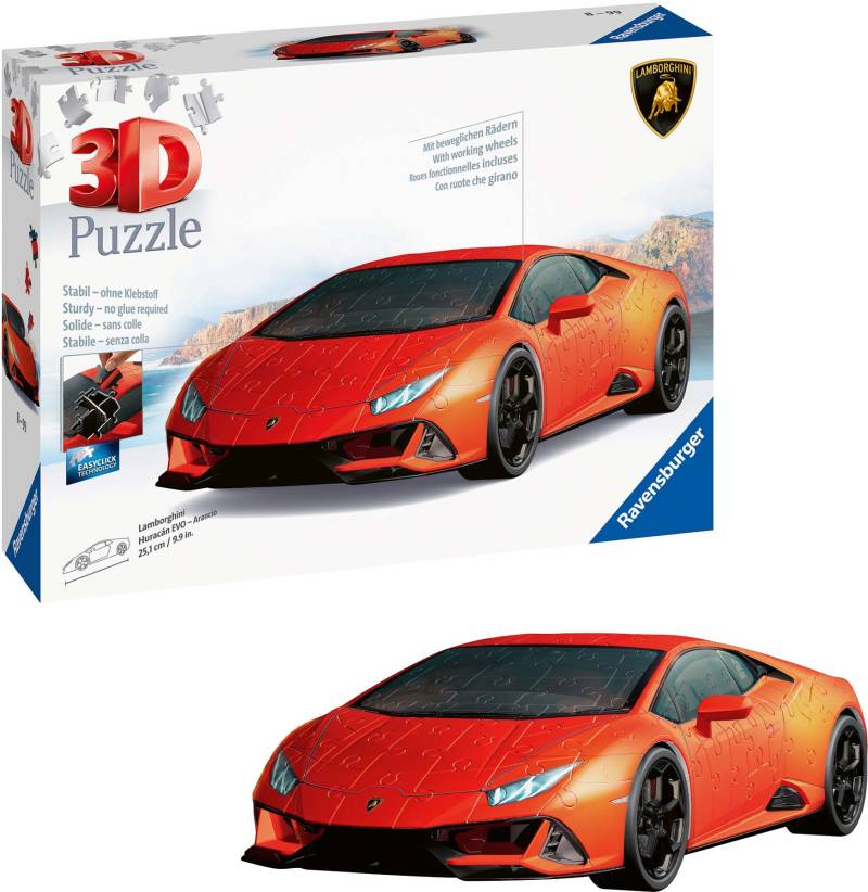 Ravensburger Lamborghini Huracán EVO MK2 3D-Puzzle 156 Teile von Ravensburger