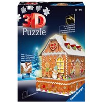 3D Puzzle Ravensburger Lebkuchenhaus bei Nacht 216 Teile von Ravensburger