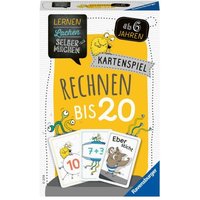 Ravensburger - Lernen Lachen Selbermachen: Kartenspiel Rechnen bis 20 von Ravensburger