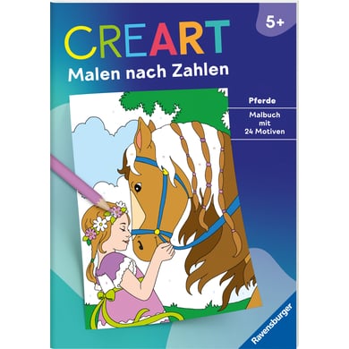 Ravensburger Malbuch CreArt Malen nach Zahlen - Pferde von Ravensburger