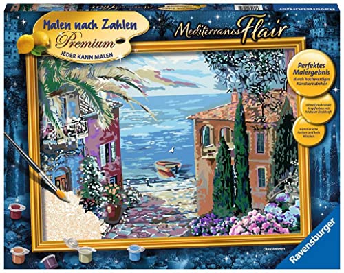 Ravensburger Malen nach Zahlen 20071 Mediterranes Flair ab 14 Jahren von Ravensburger