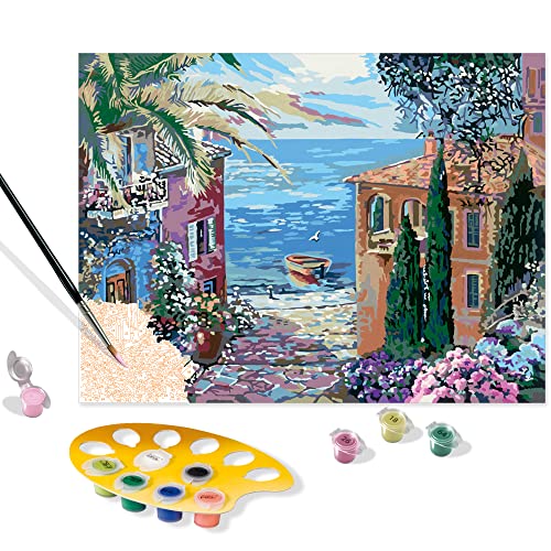 Ravensburger Malen nach Zahlen 20218 - Mediterrane Landschaft - ab 14 Jahren von Ravensburger