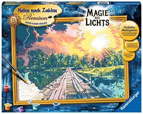 Ravensburger Malen nach Zahlen 28989 – Magie des Lichts –ab 14 Jahren von Ravensburger