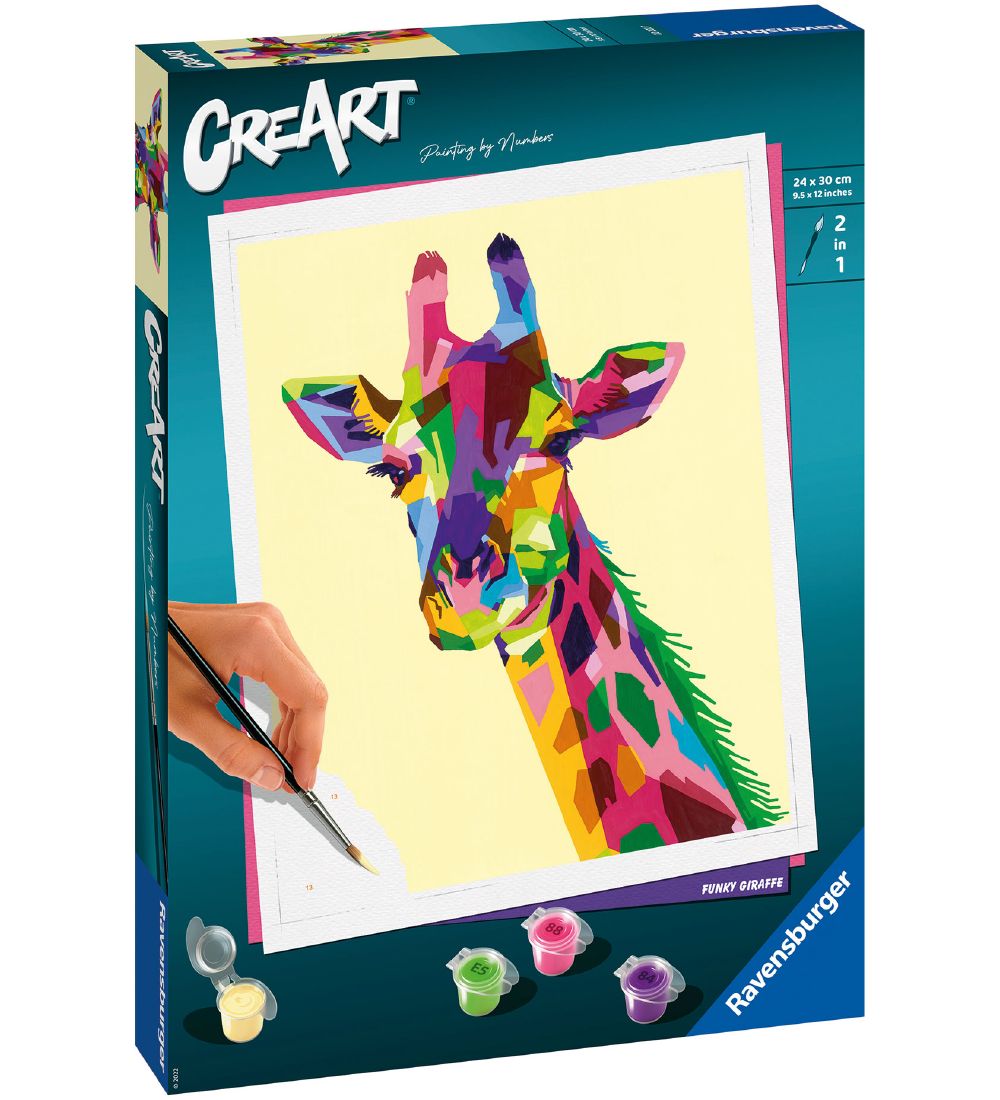 Ravensburger Malset - Funky Giraffe - Ravensburger - One Size - Kreatives Spielset Ravensburger Malset - Funky Giraffe - Ravensburger - One Size - Kreatives Spielset von Ravensburger