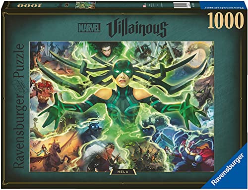 Ravensburger Marvel Villainous Hela Puzzle 1000 Teile für Erwachsene und Kinder ab 12 Jahren, 16903, Mehrfarbig von Ravensburger