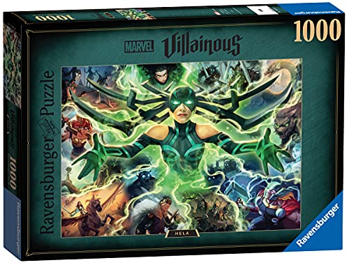 Ravensburger Marvel Villainous Hela Puzzle 1000 Teile für Erwachsene und Kinder ab 12 Jahren, 16903, Mehrfarbig von Ravensburger