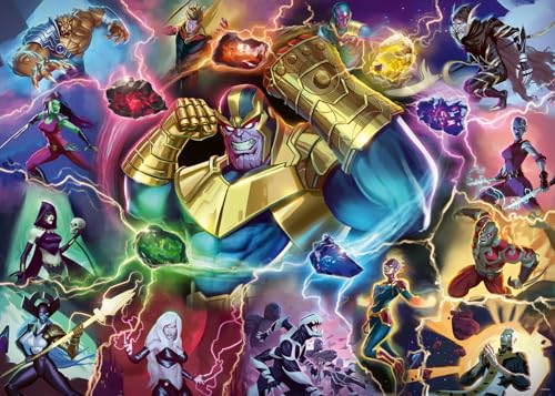 Ravensburger Marvel Villainous Thanos Puzzle 1000 Teile für Erwachsene und Kinder ab 12 Jahren, 16904, Mehrfarbig von Ravensburger