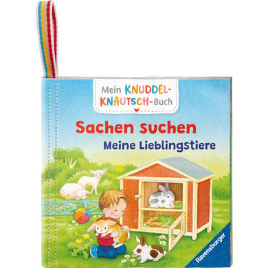 Ravensburger Mein Knuddel-Knautsch-Buch: Sachen suchen. Meine Lieblingstiere von Ravensburger