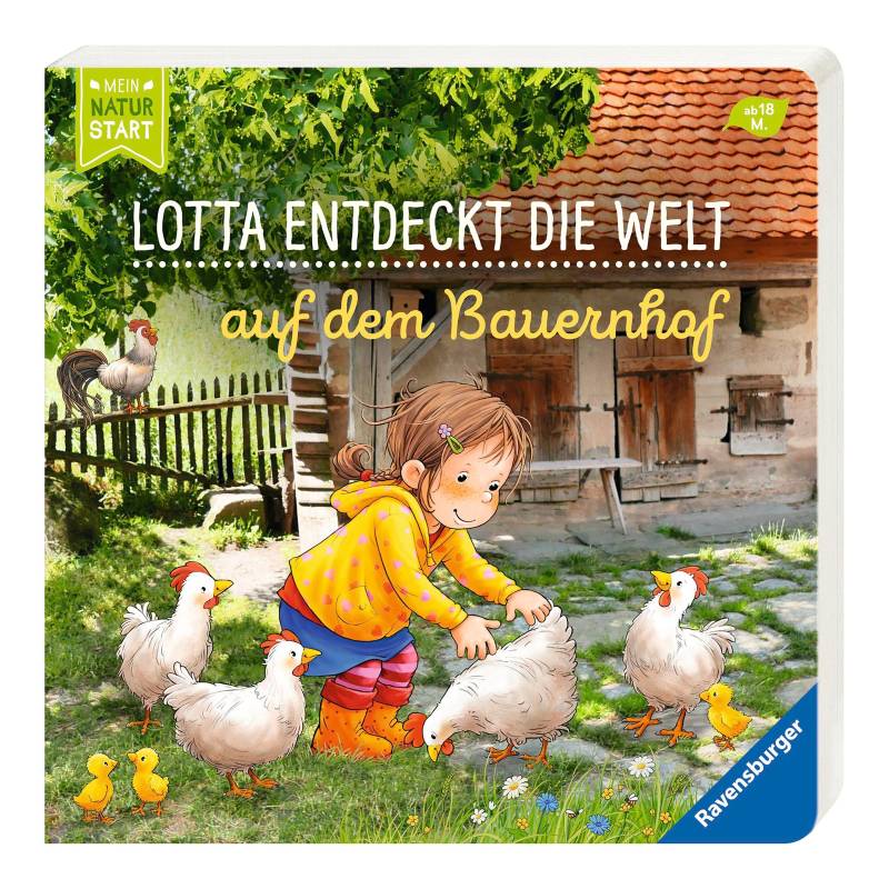 Ravensburger Mein Naturstart Vorlesegeschichte Lotta entdeckt die Welt - Auf dem Bauernhof von Ravensburger