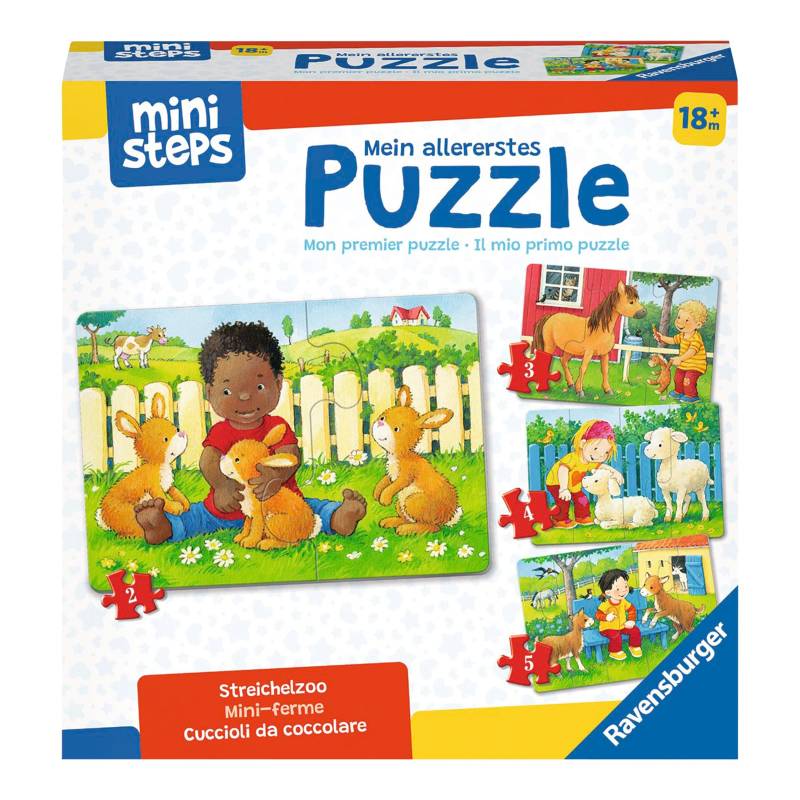 Ravensburger Ministeps Mein allererstes Puzzle - Streichelzoo von Ravensburger