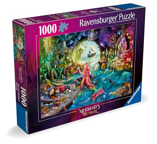 Ravensburger Mermaids Treasure Puzzle für Erwachsene und Kinder ab 12 Jahren, 1000 Teile Ravensburger Mermaids Treasure Puzzle für Erwachsene und Kinder ab 12 Jahren, 1000 Teile von Ravensburger