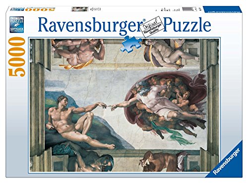 Ravensburger Michelangelo Die Erschaffung des Adam, 5000 Teile Puzzle 17408 von Ravensburger