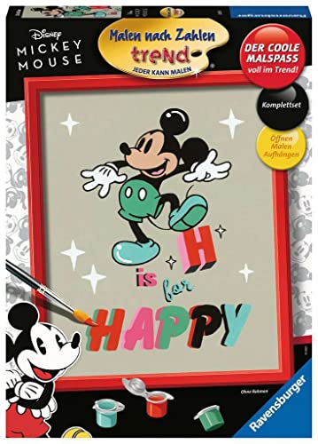 Ravensburger Malen nach Zahlen 20011 – H is for Happy – ab 12 Jahren von Ravensburger