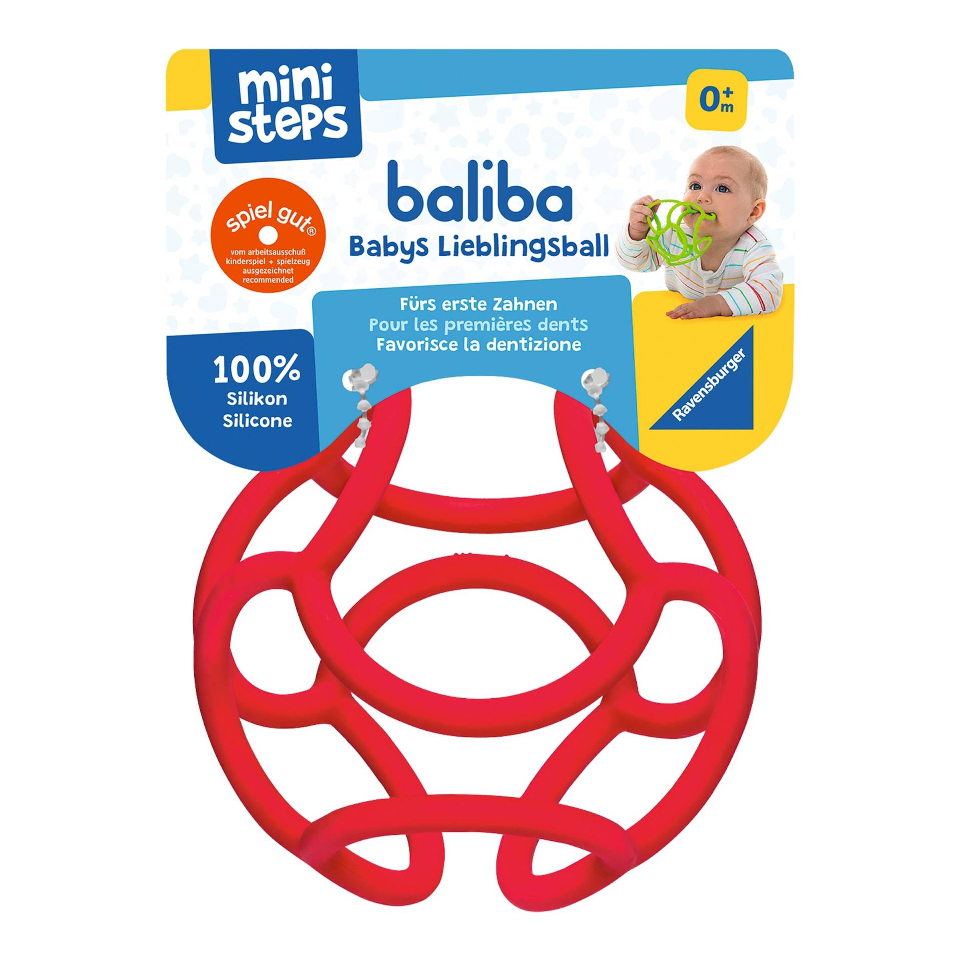 Ravensburger Ministeps Greifling baliba - Babys Lieblingsball von Ravensburger