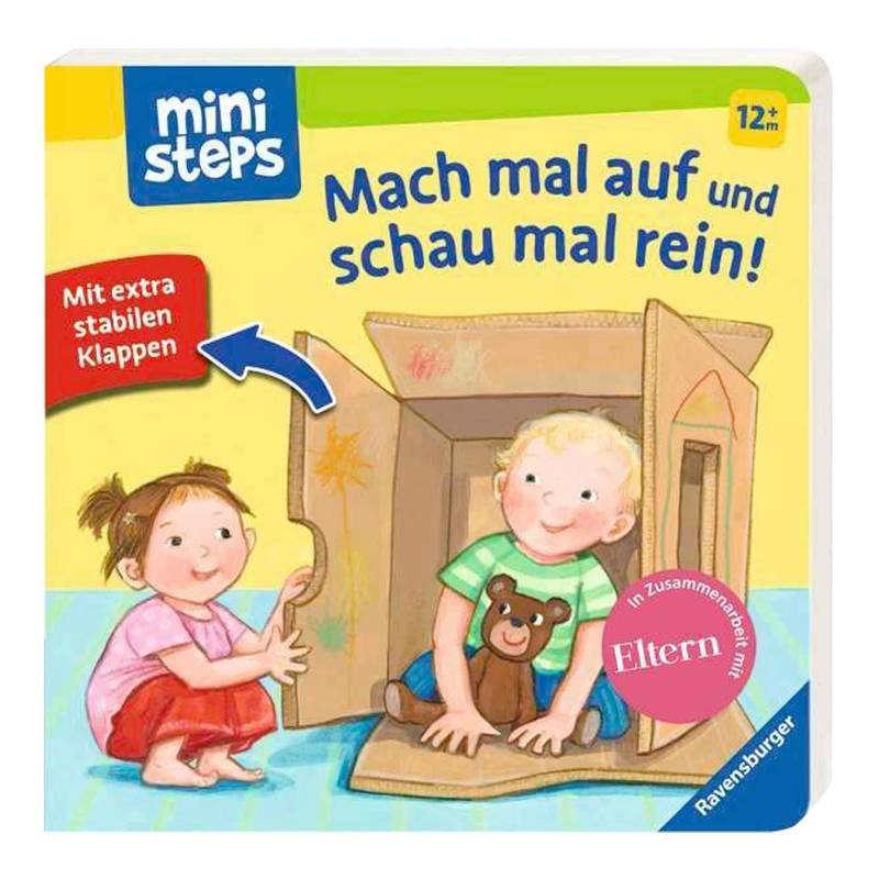 Ravensburger Ministeps Pappbilderbuch Mach mal auf und schau mal rein! von Ravensburger