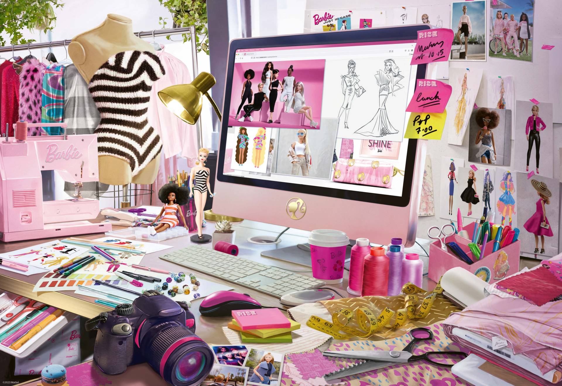 Ravensburger Mode-Ikone - Barbie 1000 Teile Puzzle Ravensburger-00638 Ravensburger Mode-Ikone - Barbie 1000 Teile Puzzle Ravensburger-00638 von Ravensburger