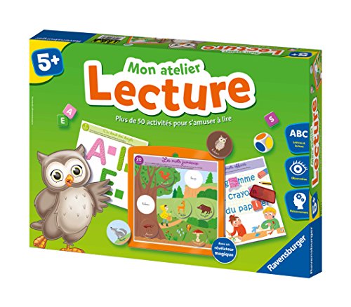 Ravensburger – Mon Atelier Lecture – Spiel, französische Version von Ravensburger