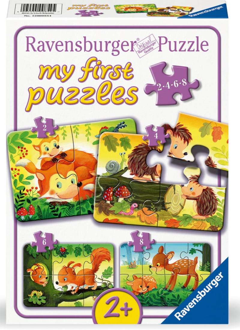 Ravensburger My First Puzzles Forest Animal Fun Puzzles 4-in-1 von Ravensburger